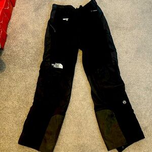 North face Summit series ski pants with suspenders.